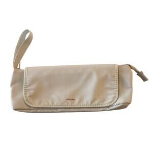 Mokura Heat Resistant Flat Iron Travel Case w/ Detachable Mat Beige